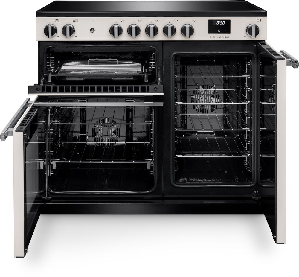 Rangemaster Professional Ivory Chrome