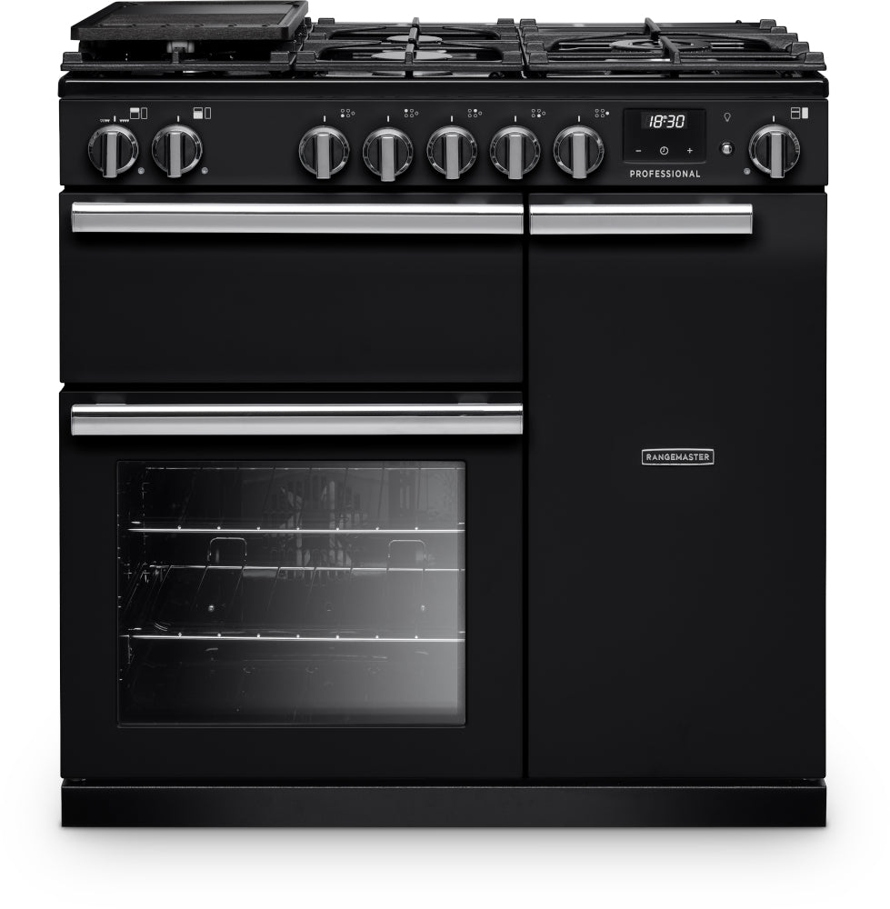 Rangemaster Professional Charcoal Black Chrome
