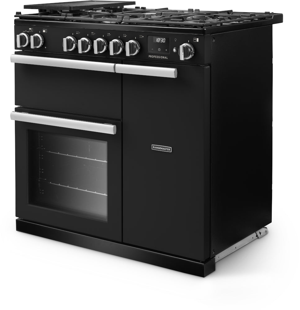 Rangemaster Professional Charcoal Black Chrome
