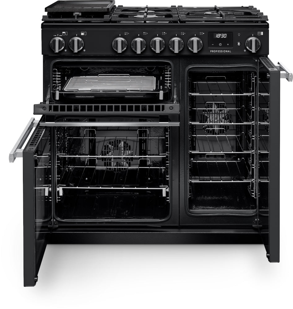 Rangemaster Professional Charcoal Black Chrome