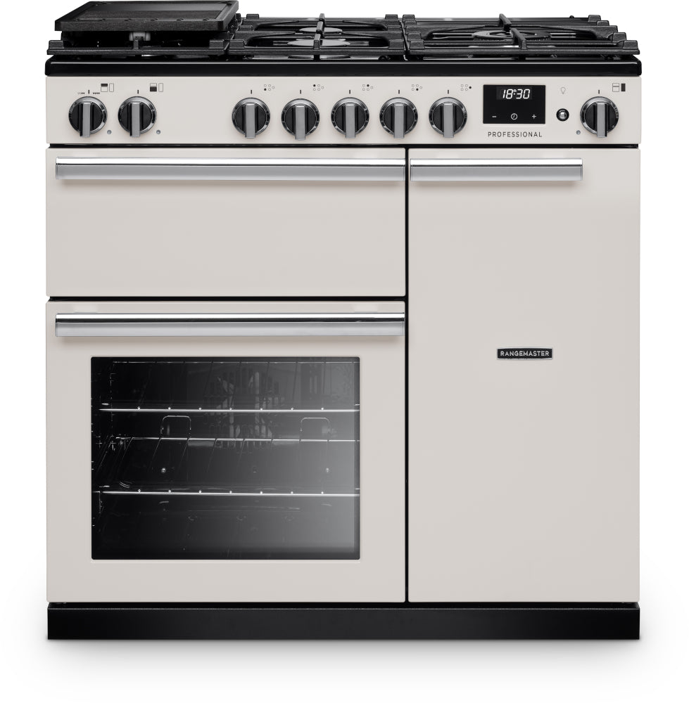 Rangemaster Professional Ivory Chrome