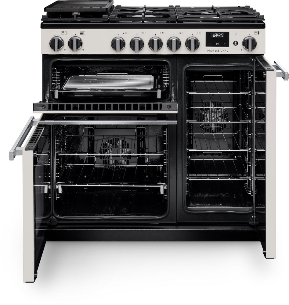 Rangemaster Professional Ivory Chrome