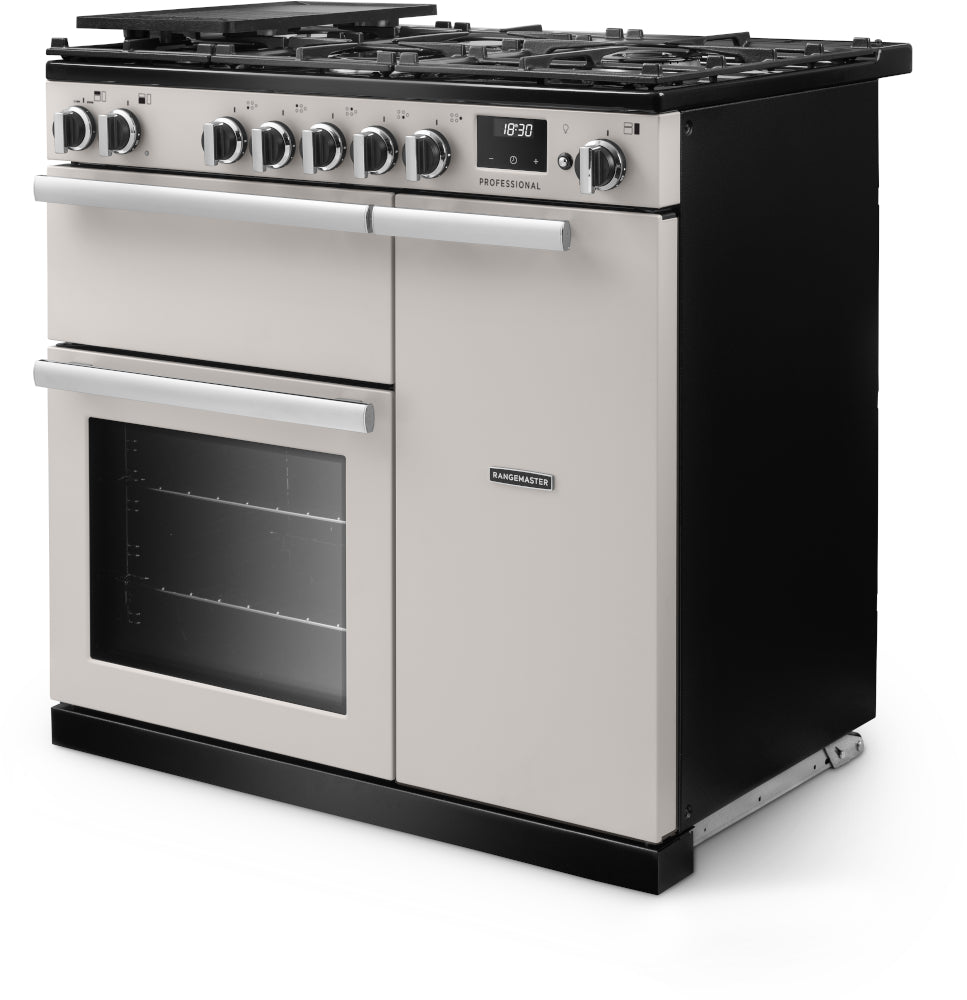 Rangemaster Professional Ivory Chrome