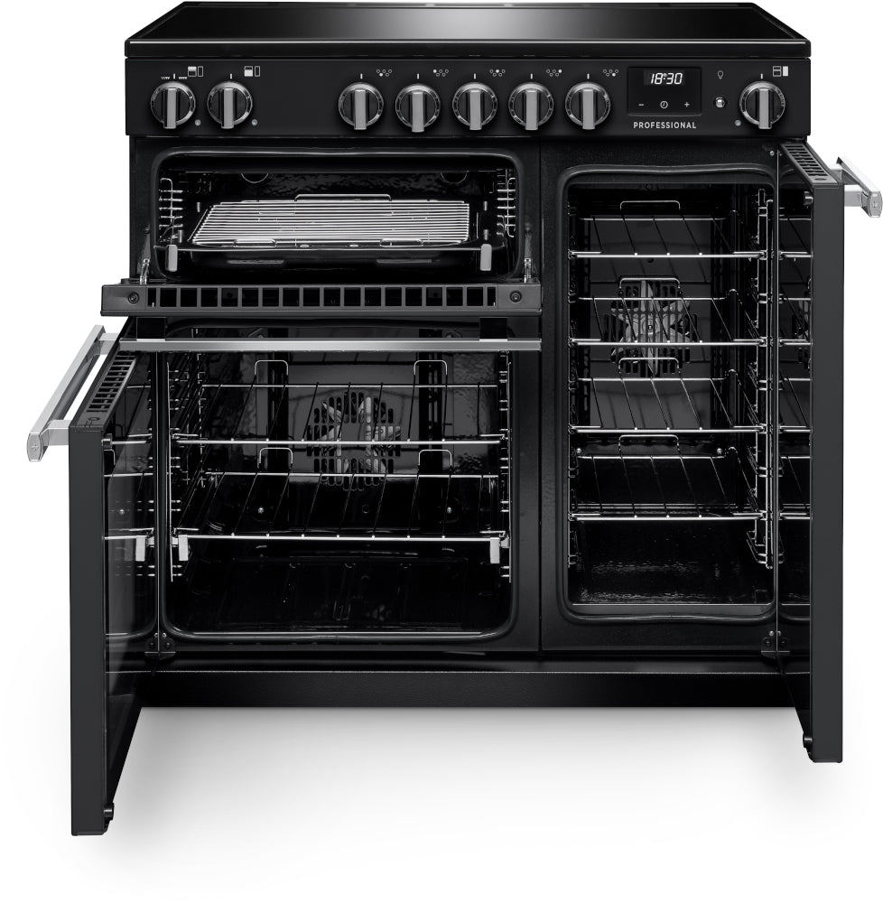 Rangemaster Professional Charcoal Black Chrome