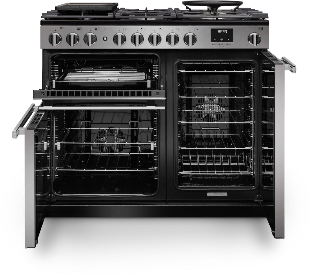 Rangemaster Professional Deluxe Stainless Steel Chrome