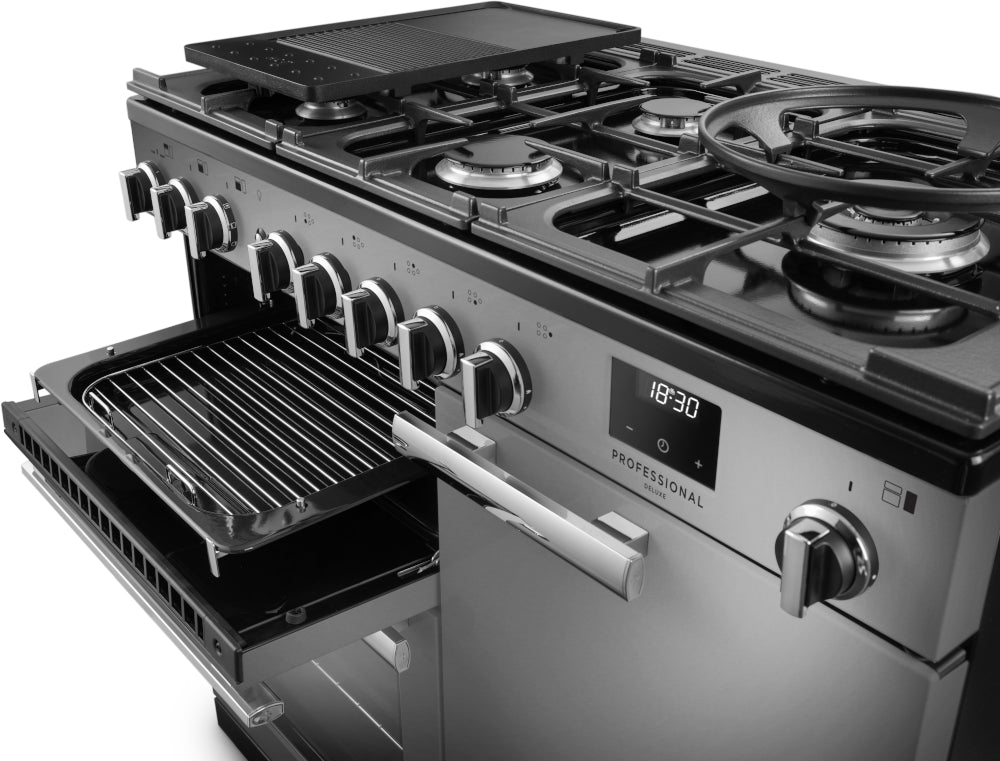 Rangemaster Professional Deluxe Stainless Steel Chrome