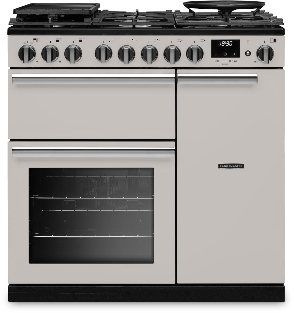 Rangemaster Professional Deluxe Ivory Chrome