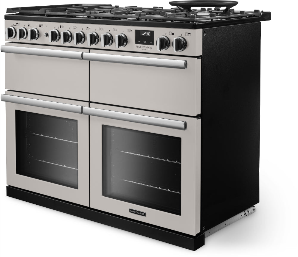 Rangemaster Professional Deluxe Ivory Chrome