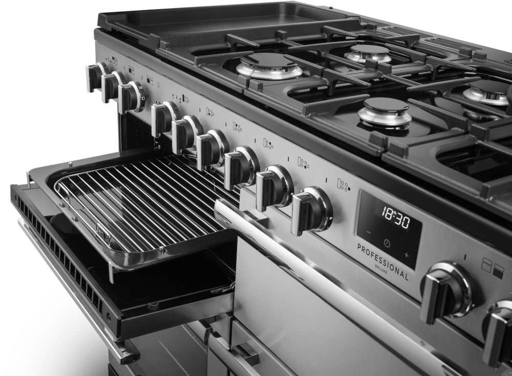 Rangemaster Professional Deluxe Stainless Steel Chrome