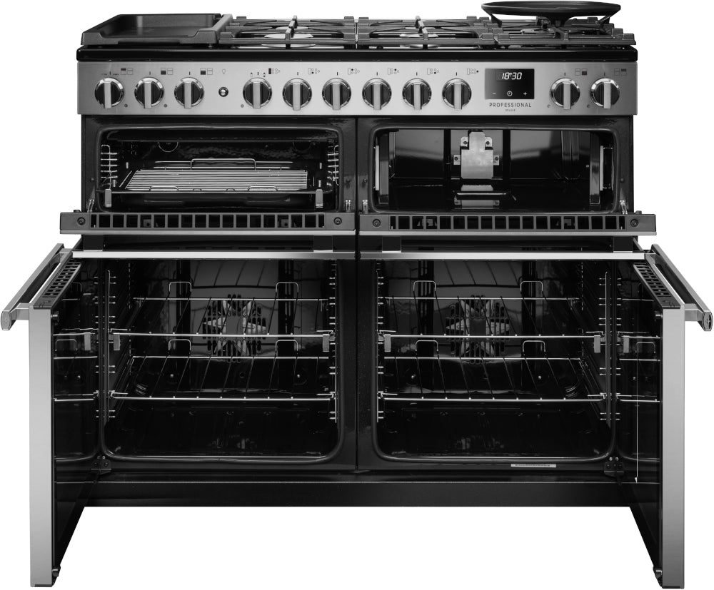 Rangemaster Professional Deluxe Stainless Steel Chrome