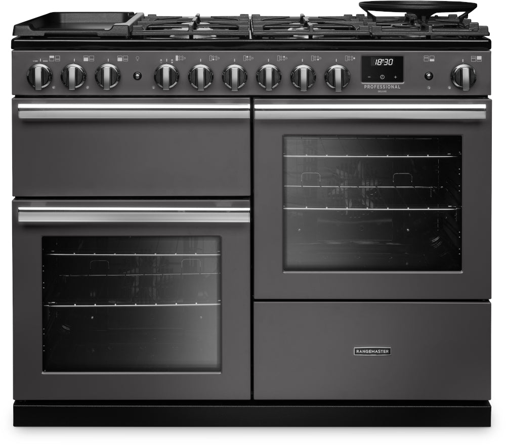 Rangemaster Professional Deluxe Slate Chrome