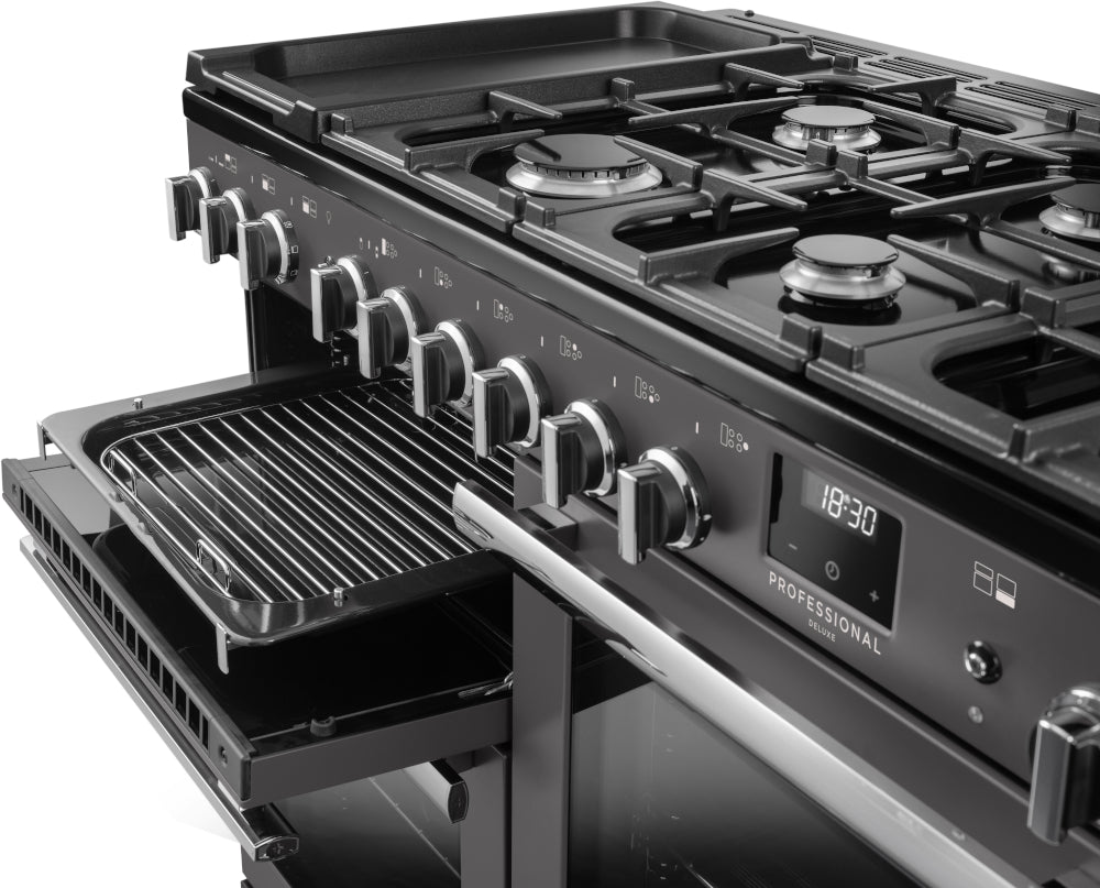 Rangemaster Professional Deluxe Slate Chrome