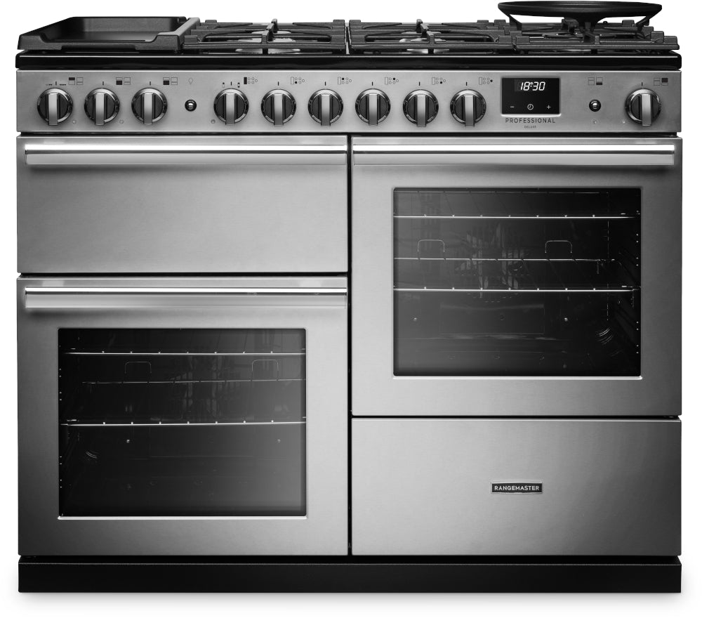 Rangemaster Professional Deluxe Stainless Steel Chrome