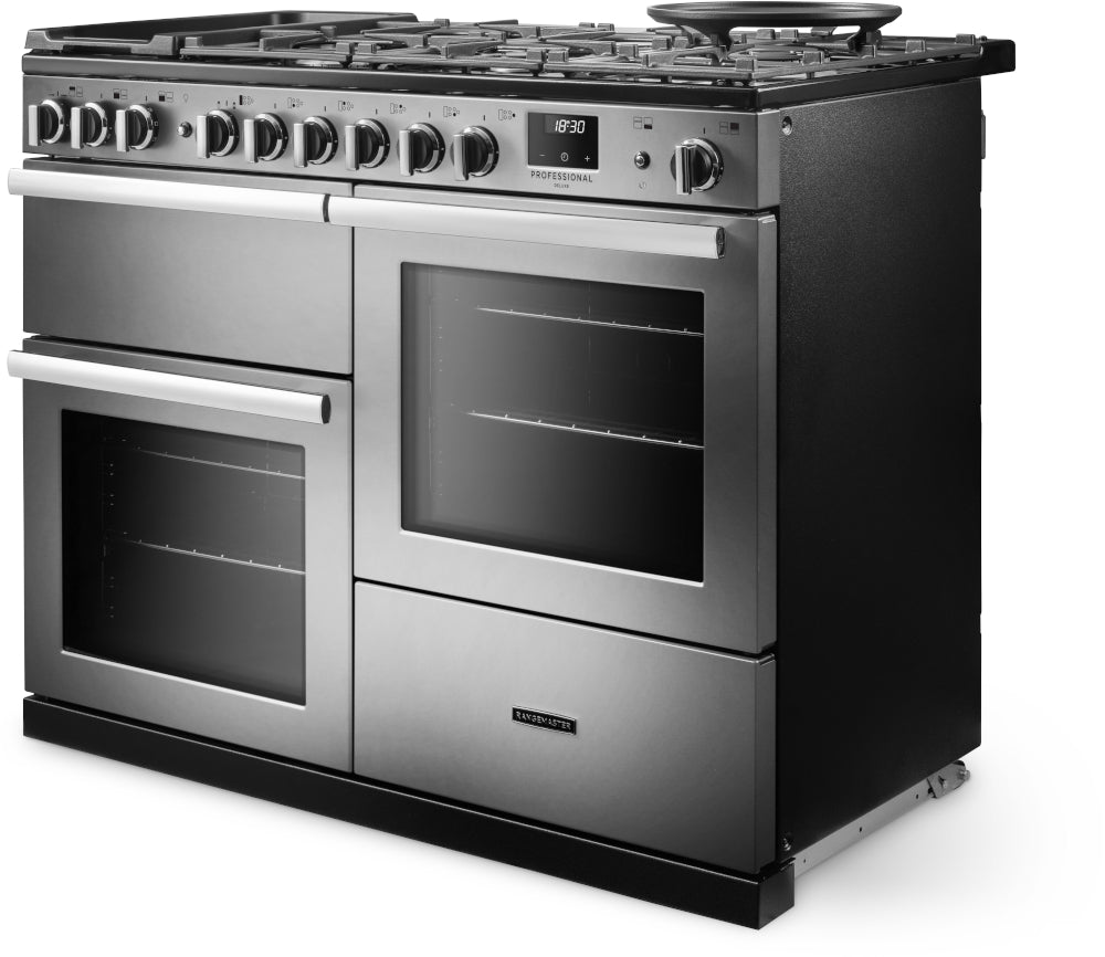 Rangemaster Professional Deluxe Stainless Steel Chrome