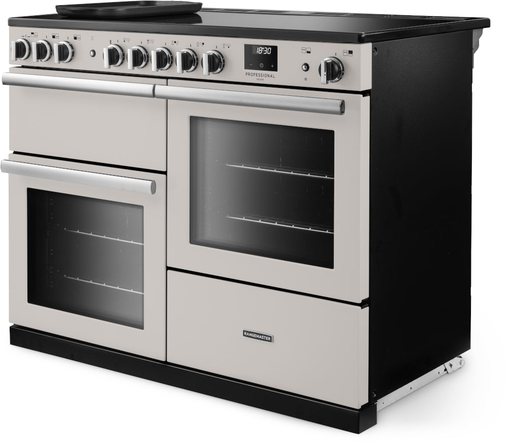 Rangemaster Professional Deluxe Ivory Chrome
