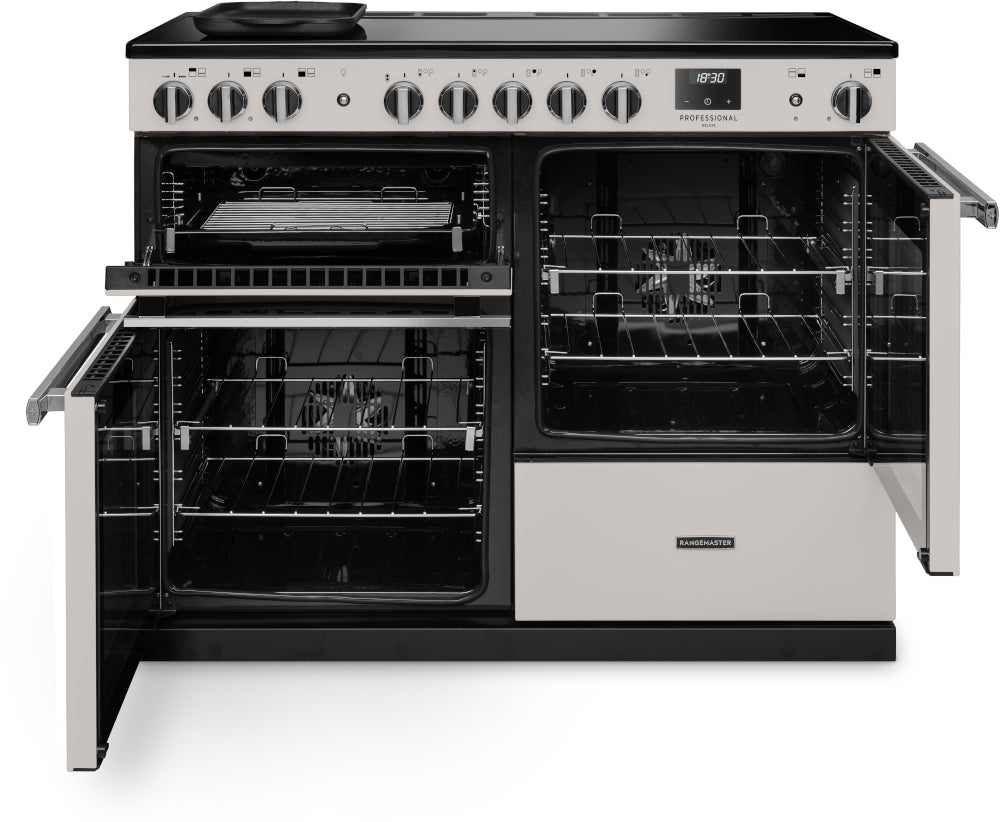 Rangemaster Professional Deluxe Ivory Chrome