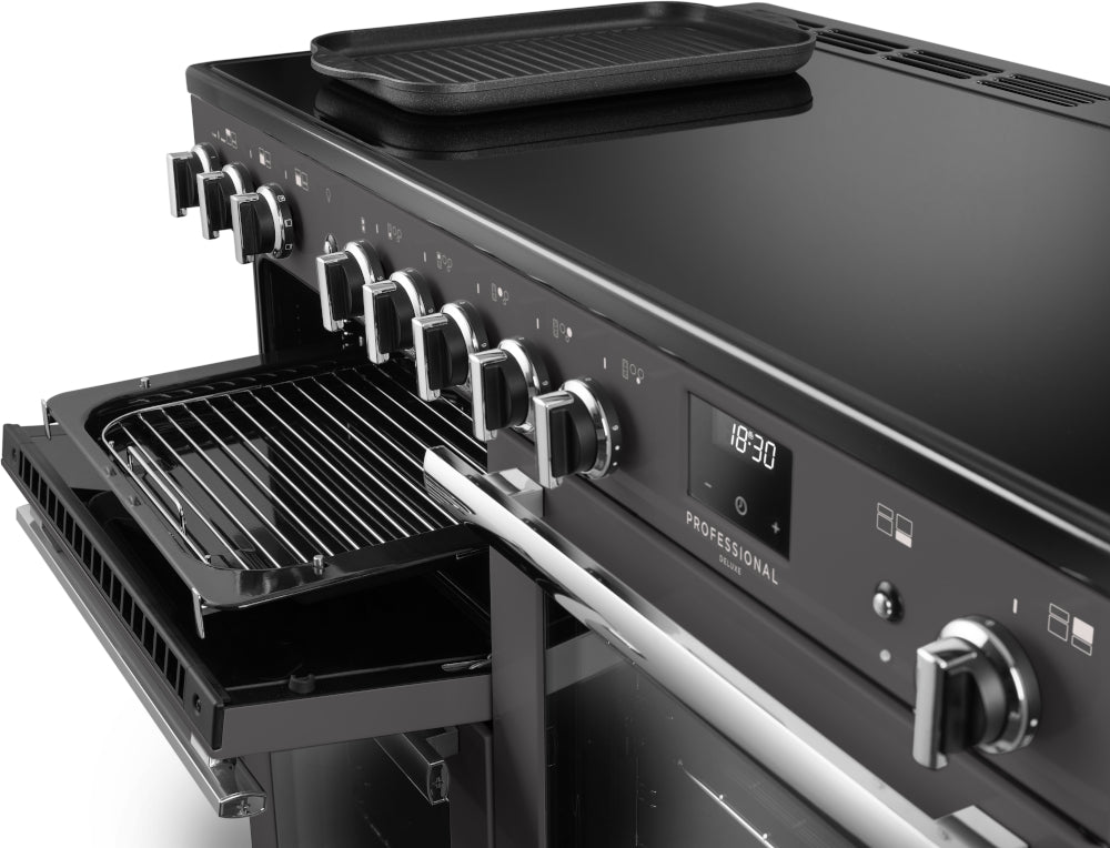 Rangemaster Professional Deluxe Slate Chrome