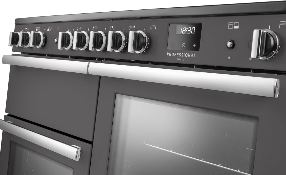 Rangemaster Professional Deluxe Slate Chrome