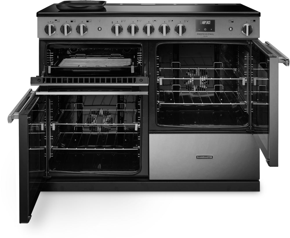 Rangemaster Professional Deluxe Stainless Steel Chrome