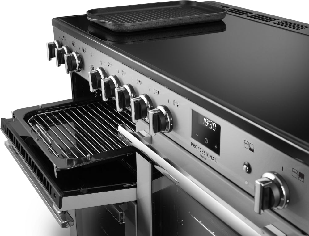 Rangemaster Professional Deluxe Stainless Steel Chrome