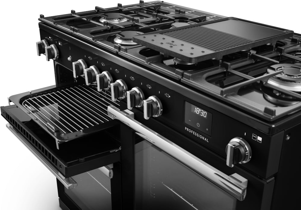 Rangemaster Professional Charcoal Black Chrome