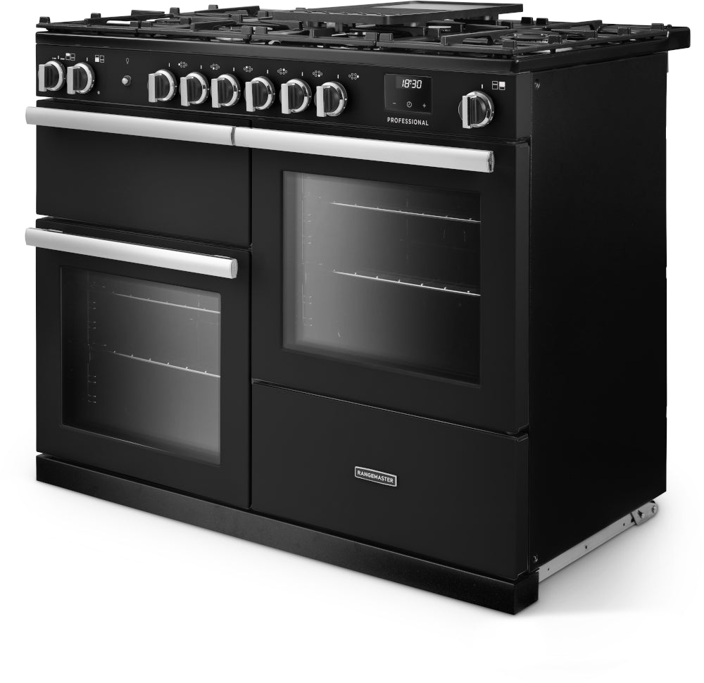 Rangemaster Professional Charcoal Black Chrome