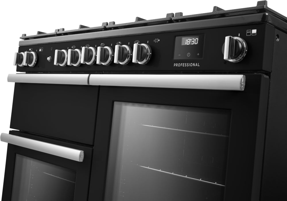 Rangemaster Professional Charcoal Black Chrome