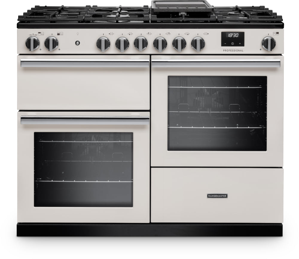 Rangemaster Professional Ivory Chrome