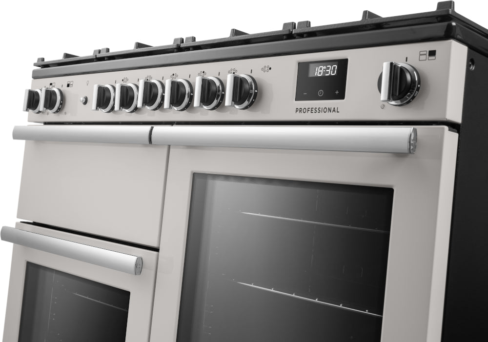 Rangemaster Professional Ivory Chrome