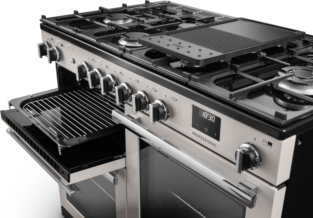 Rangemaster Professional Ivory Chrome