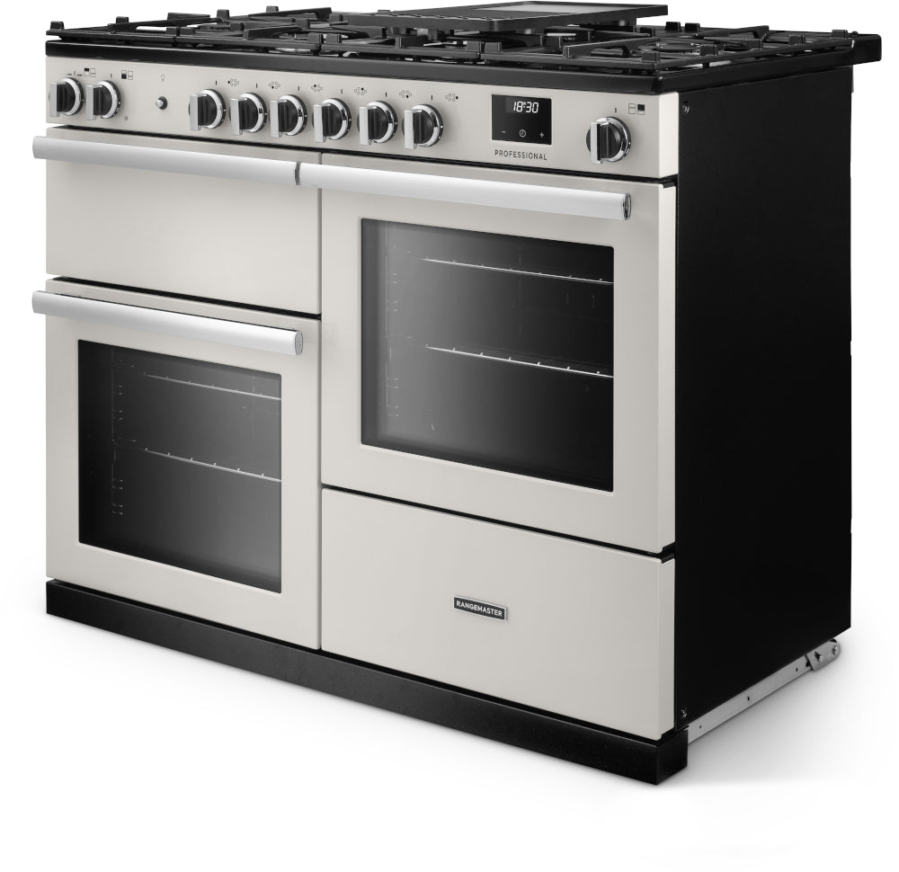 Rangemaster Professional Ivory Chrome