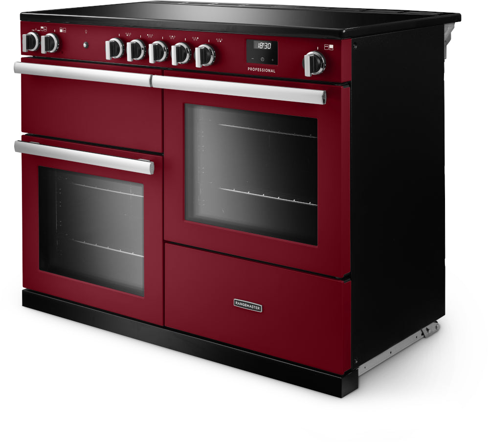Rangemaster Professional Bordeaux Chrome