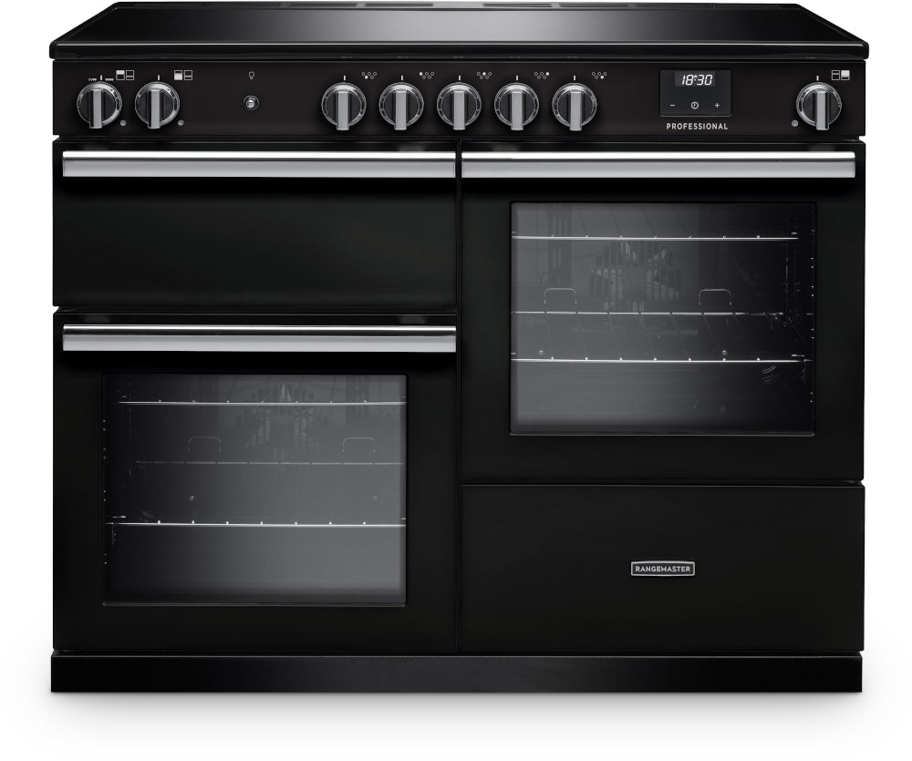 Rangemaster Professional Charcoal Black Chrome