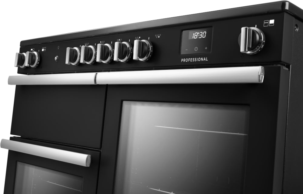 Rangemaster Professional Charcoal Black Chrome