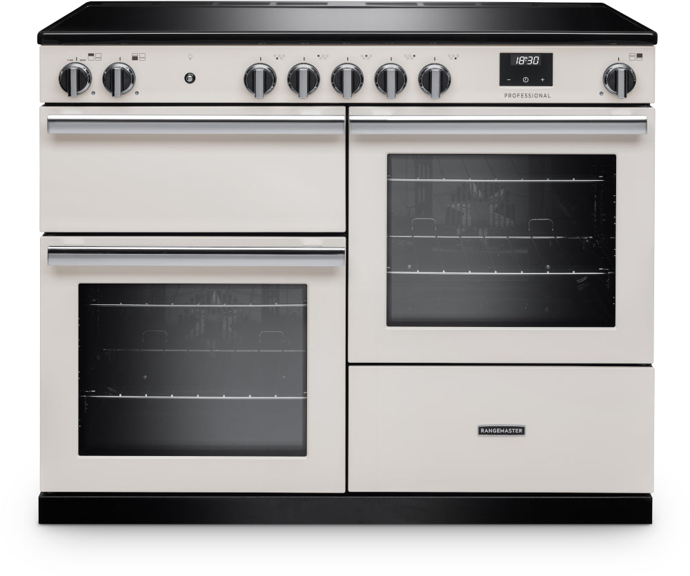 Rangemaster Professional Ivory Chrome