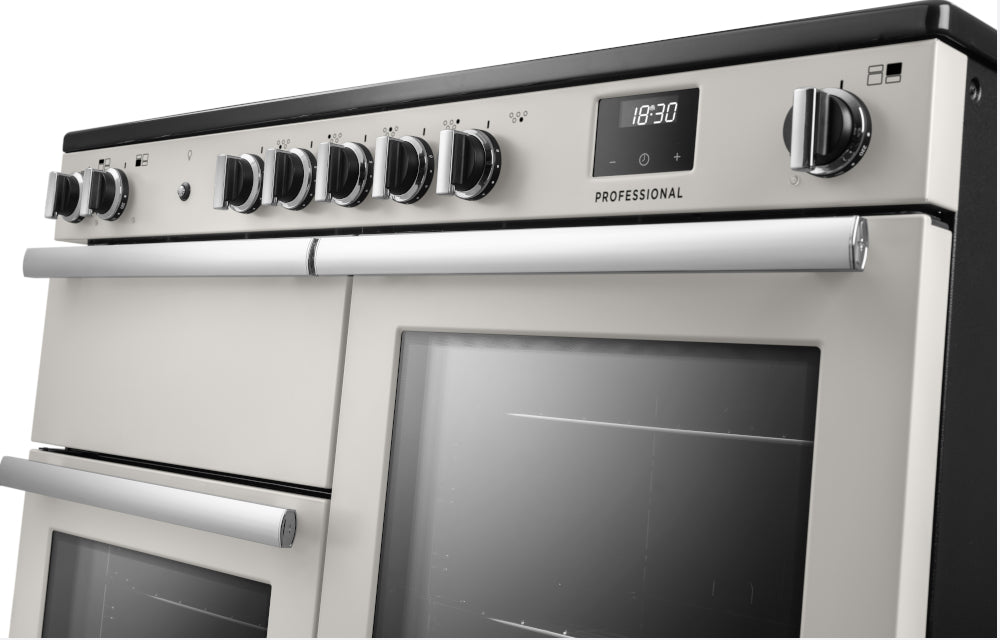 Rangemaster Professional Ivory Chrome