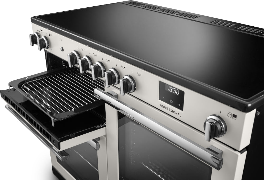 Rangemaster Professional Ivory Chrome