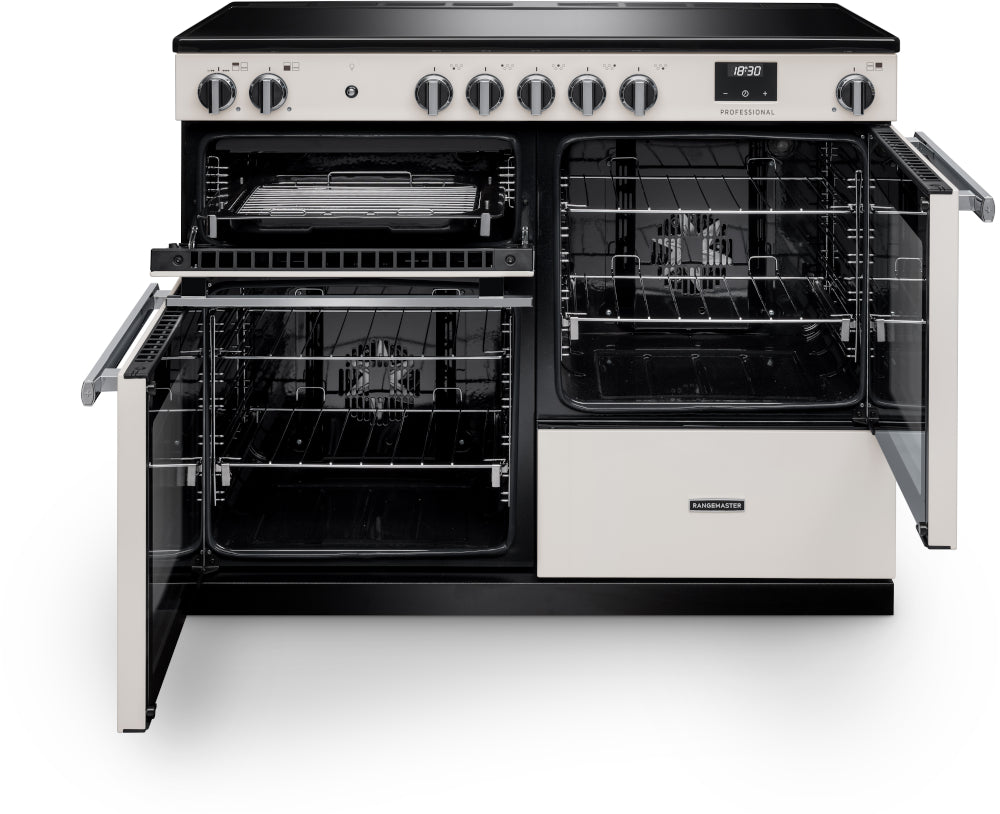 Rangemaster Professional Ivory Chrome
