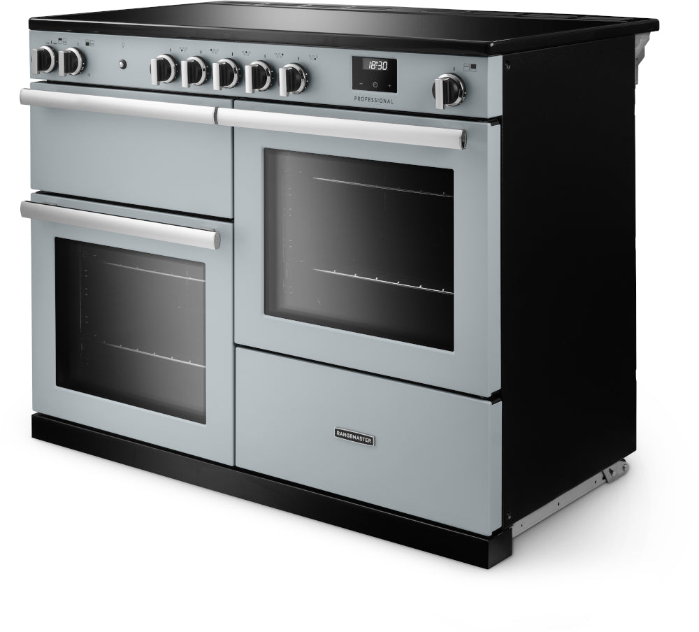 Rangemaster Professional Misty Blue Chrome