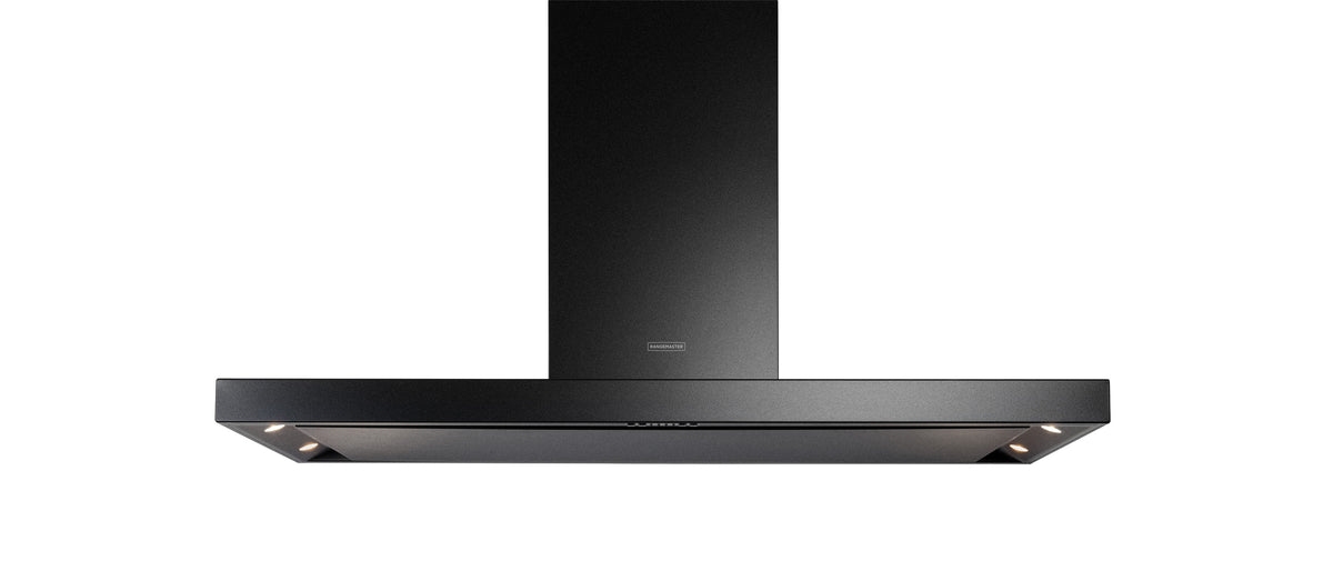 Rangemaster RWHISHD110BL Whispera 110cm cooker hood in matt black