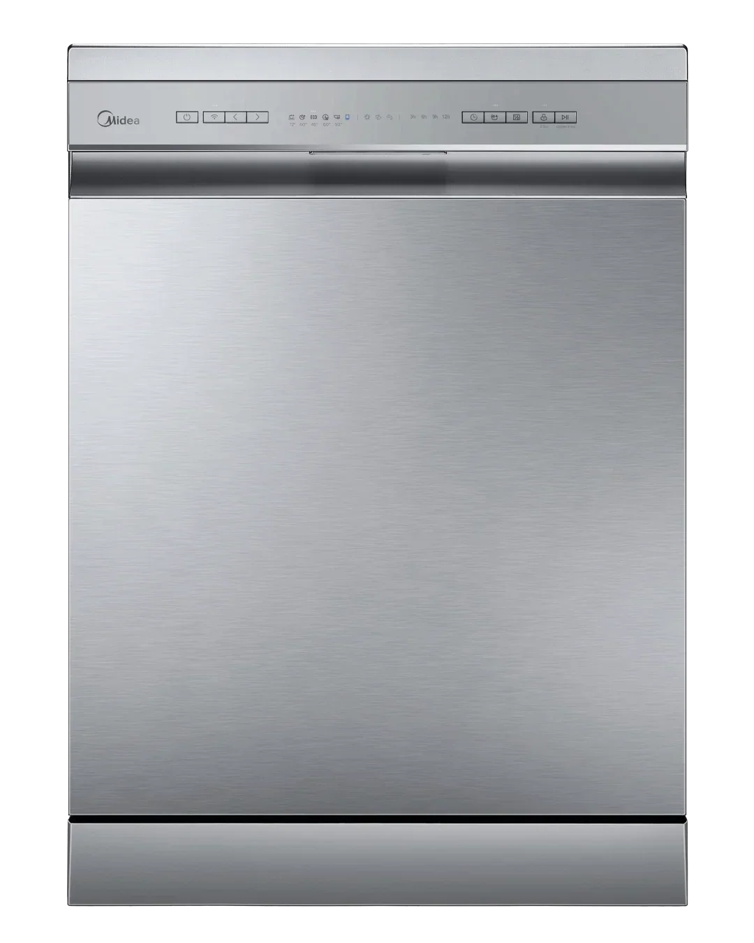 Midea MDWPF1433CXD Full Size 14 Place Settings Dishwasher - Stainless steel [cutlery rack]