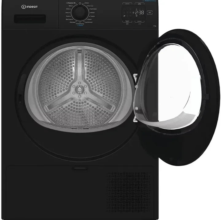 Indesit CYD92DBBUK 9kg Heat Pump Tumble Dryer - Black-3