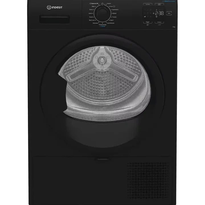 Indesit CYD92DBBUK 9kg Heat Pump Tumble Dryer - Black