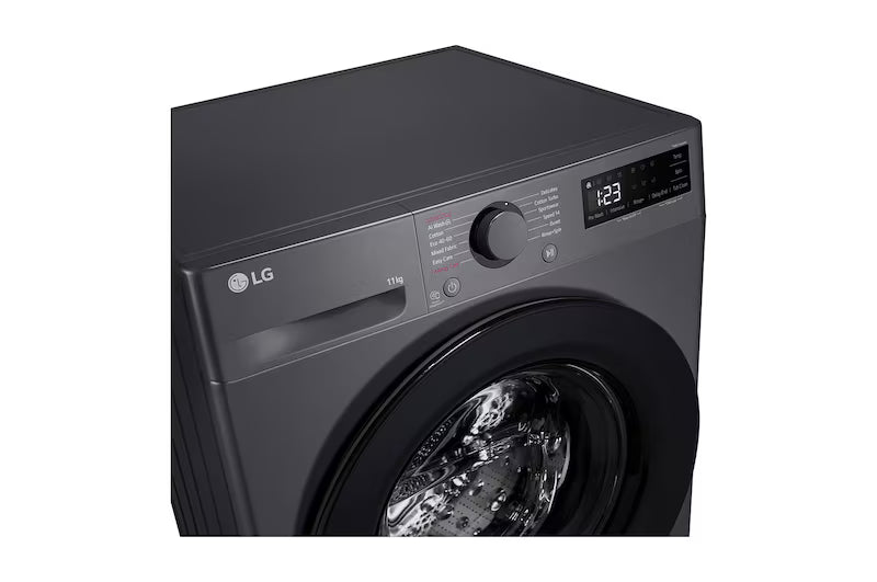 LG 11kg AI Direct Drive Washing Machine Series 4, Grey-3