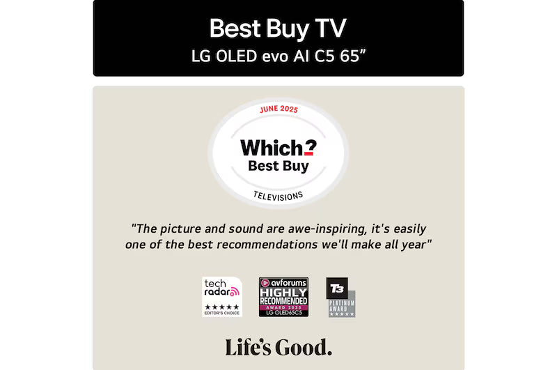 LG OLED65C56LB 65" OLED Ultra HD, Multi HDR w/Doby Atmos, webOS Smart TV