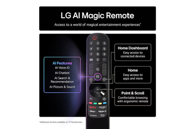 LG OLED65C56LB 65" OLED Ultra HD, Multi HDR w/Doby Atmos, webOS Smart TV-5