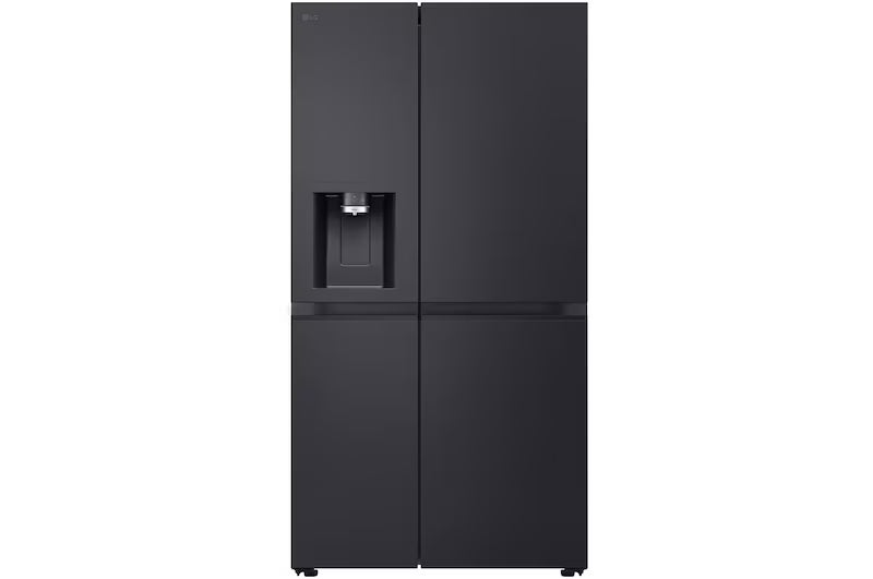 LG GSLE81EPBD 628L Linear Cooling™ American Style Fridge Freezer, Black