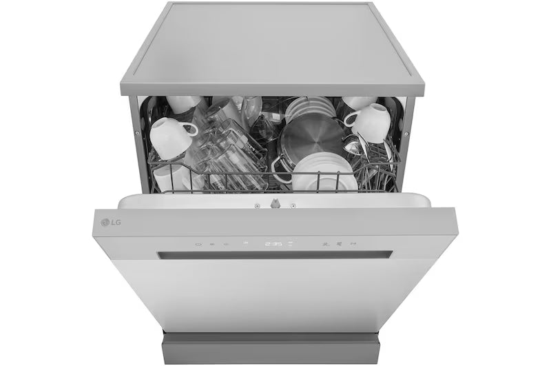 LG 13 Place Setting Full Size Freestanding Dishwasher, Silver-3