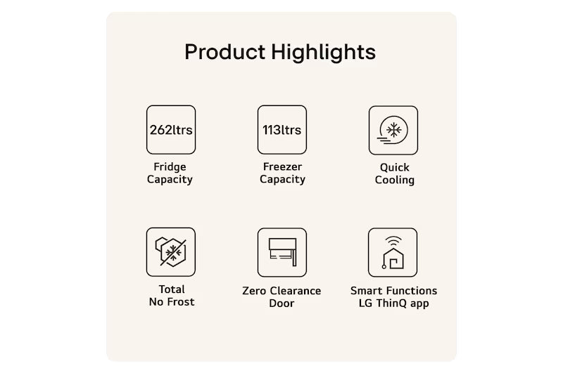 LG GBBSJ2CCPY Fridge Freezer-12