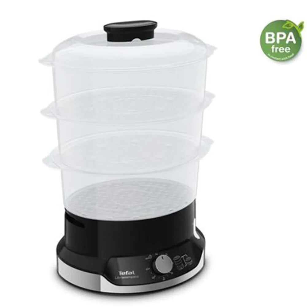 Tefal UltraCompact VC204865 Food Steamer - Black-3